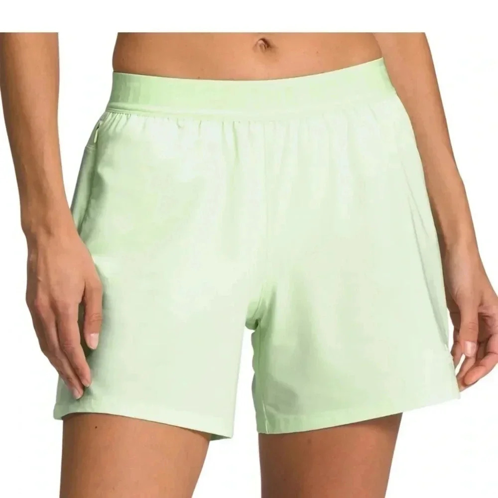 The North Face Women’s‎ Wander 3" Shorts size L  in the color lime cream NWT